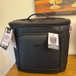 Titan Faux Leather Cooler Tote